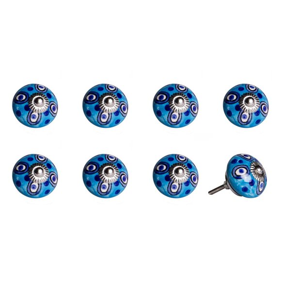 Knob-It Home Decor Classic Cabinet & Drawer Knobs | 8-Piece | Ki1229 - Picture 1 of 3